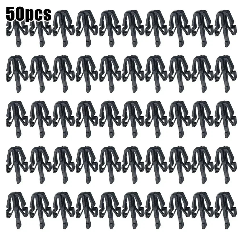 50Pcs Nylon Grille Clips for Honda, Mitsubishi, Toyota, Mazda (Various Years)