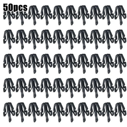 50Pcs Nylon Grille Clips for Honda, Mitsubishi, Toyota, Mazda (Various Years)
