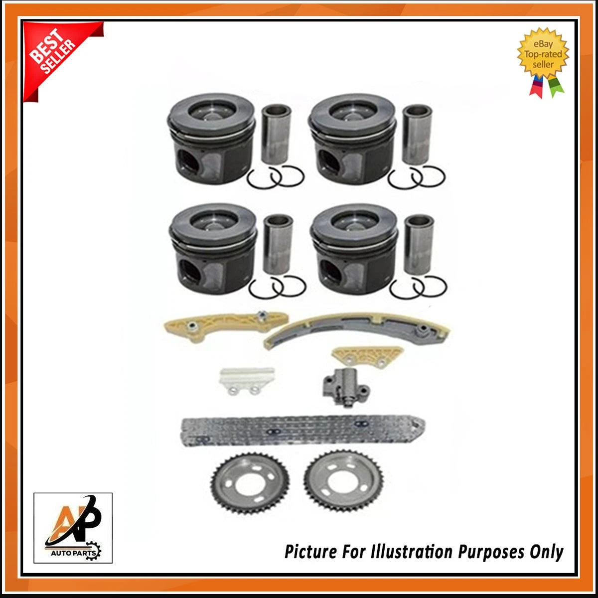 Engine Rebuild Kit Heavy Duty for Ford Transit 2.2 TDCi Duratorq FWD (2011–2018)