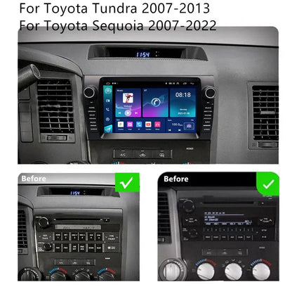 9''  32GB Car Stereo GPS for Toyota Tundra/Sequoia (2007-2022)