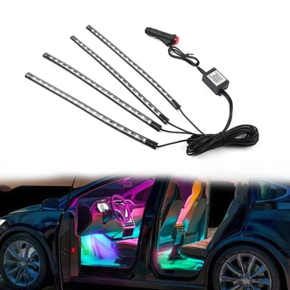 RGB Music Voice Control Floor Atmosphere Light Lamp 12V