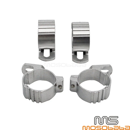 Motorcycle Quarter Headlight Fairing 35-45mm Fork Mount Clamps for Harley Dyna (2006-2023)