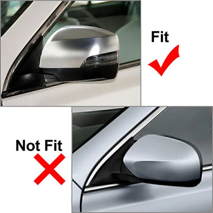 Black ABS Front Left Side Mirror Cover for Subaru (2012-2018)