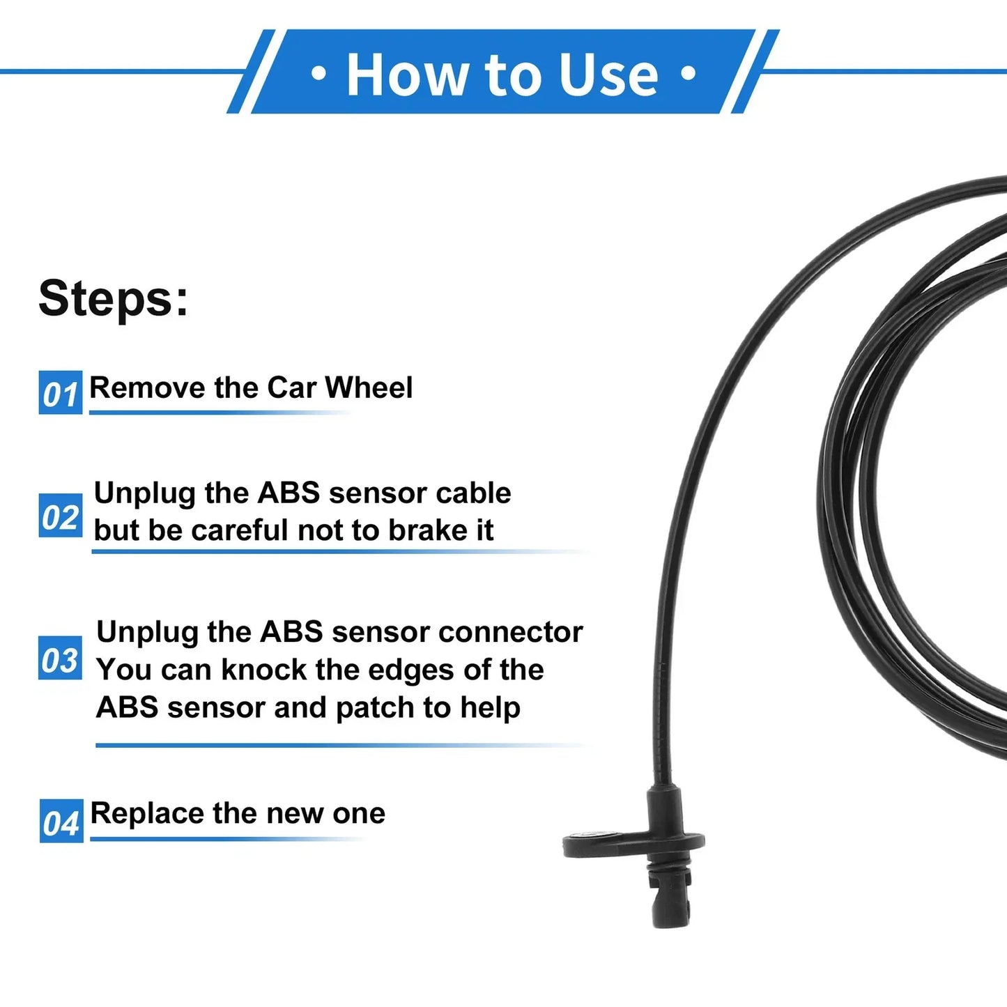 ABS Wheel Speed Sensor for Mercedes-Benz Sprinter (2007-2018)