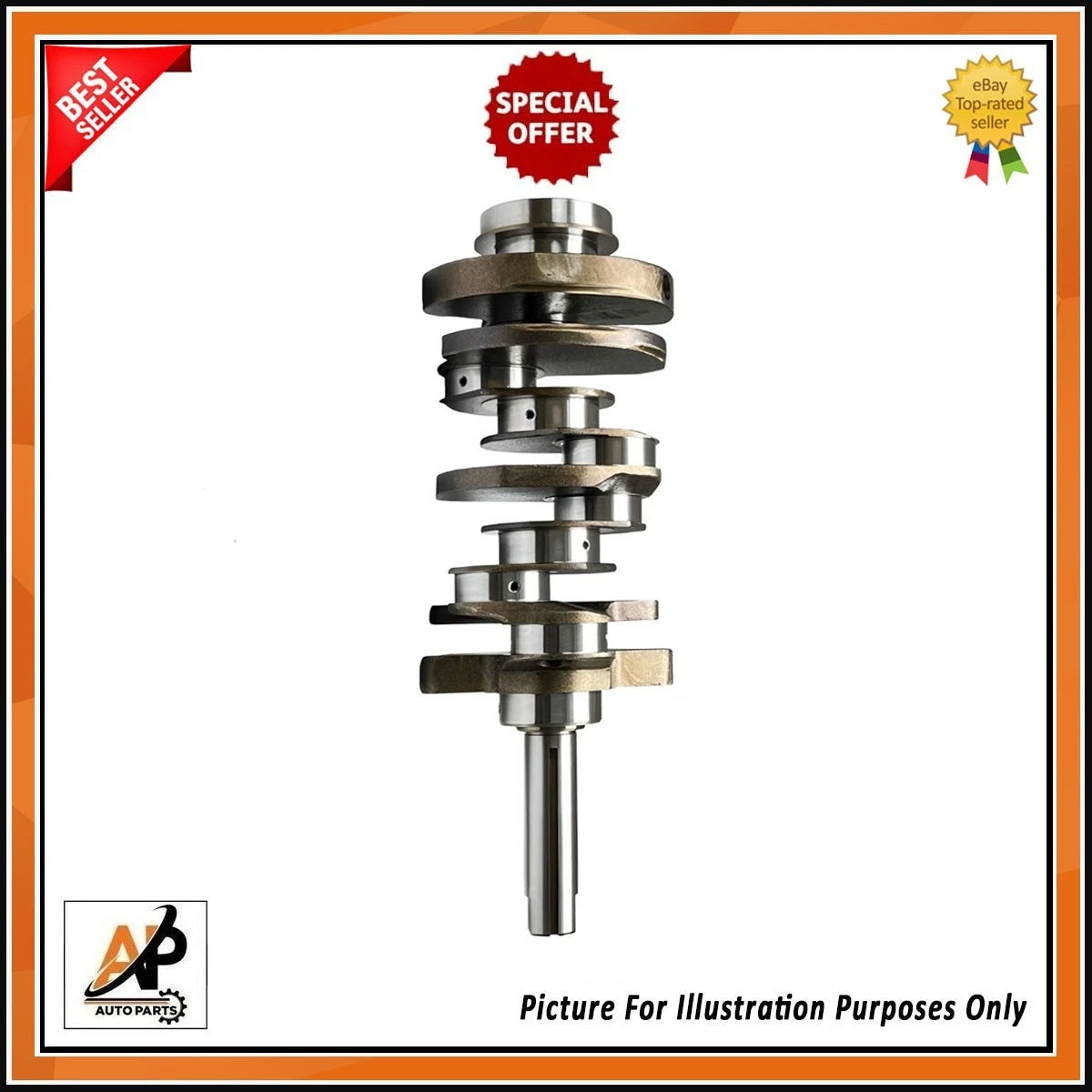 Crankshaft Assembly Replacement for Nissan Navara EX30D FX30D (2005–2015)