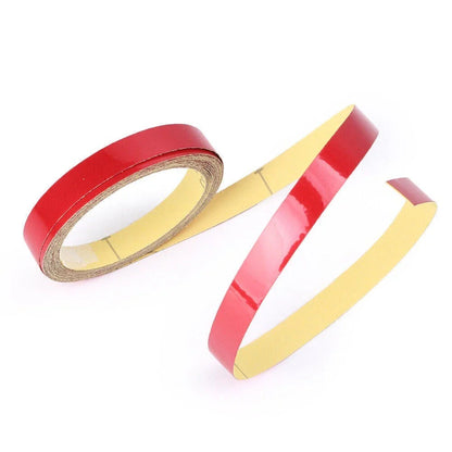 Reflective Sticker Tape Body Stripe Decal 16.40ft x 0.39in Red