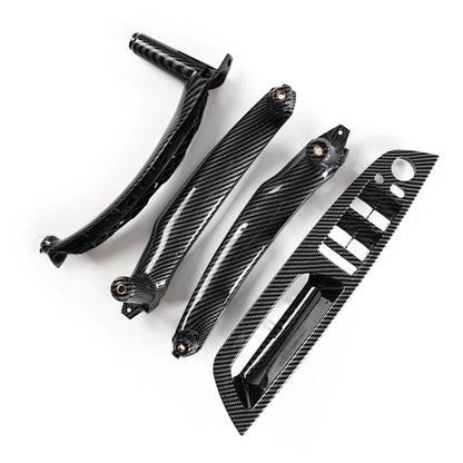 4pcs Window Switch Panel & Door Handle Kit for BMW X5 X6 E70 E71 (2007-2013)