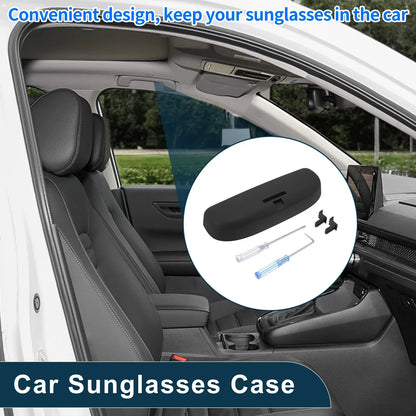 Sunglasses Case for Honda Civic 2016-2021 Eyeglasses Holder Storage Box Black