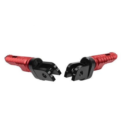 Red Front Footrest Pegs for BMW R Nine T/Scrambler, F900R (2019-2023)