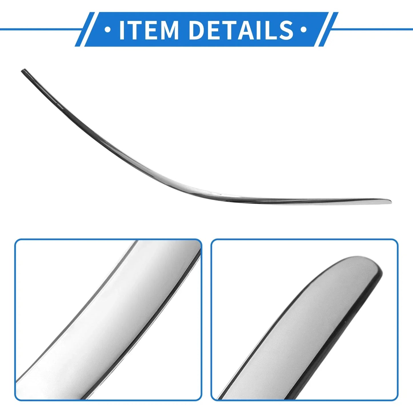 Front Left Bumper Grille Trim for Mercedes-Benz W221 (2010-2013)