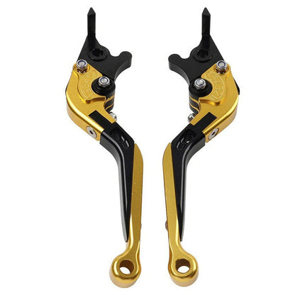 Gold CNC Folding Brake Clutch Levers for BMW S1000XR (2015-2021)