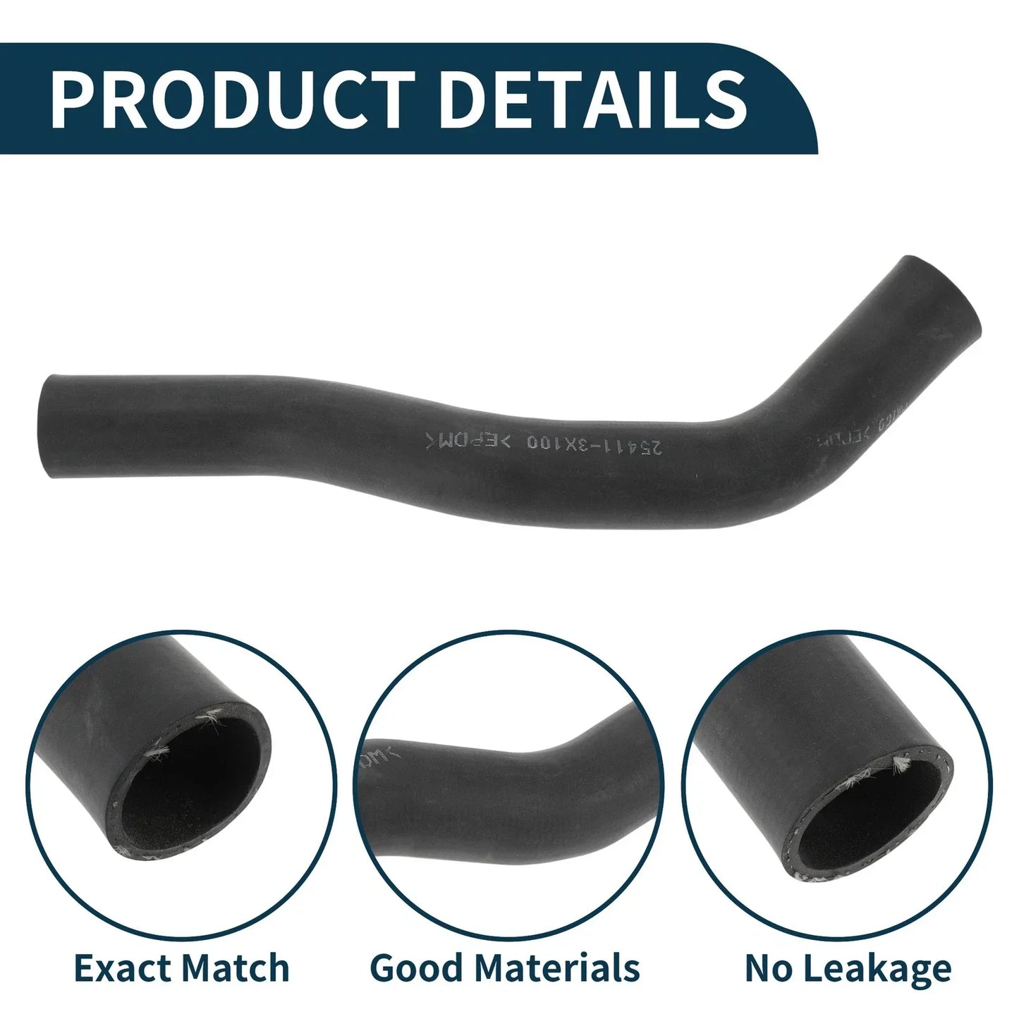 Radiator Hose for Hyundai Elantra 2012-2017 (2 x)