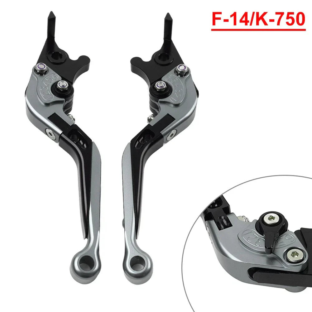 Folding Extendable Brake Clutch Levers for Kawasaki Ninja 650R (2006-2011)