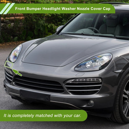 Washer Nozzle Cover for Porsche Cayenne 92A 2015-2017 Black
