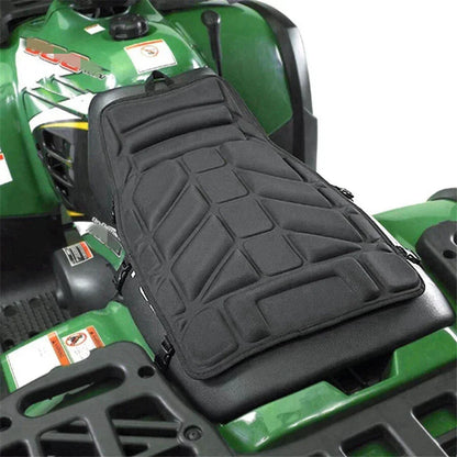 Waterproof Seat Cover Cushion Pad for Motorcycle ATV UTV - Adjustable Straps