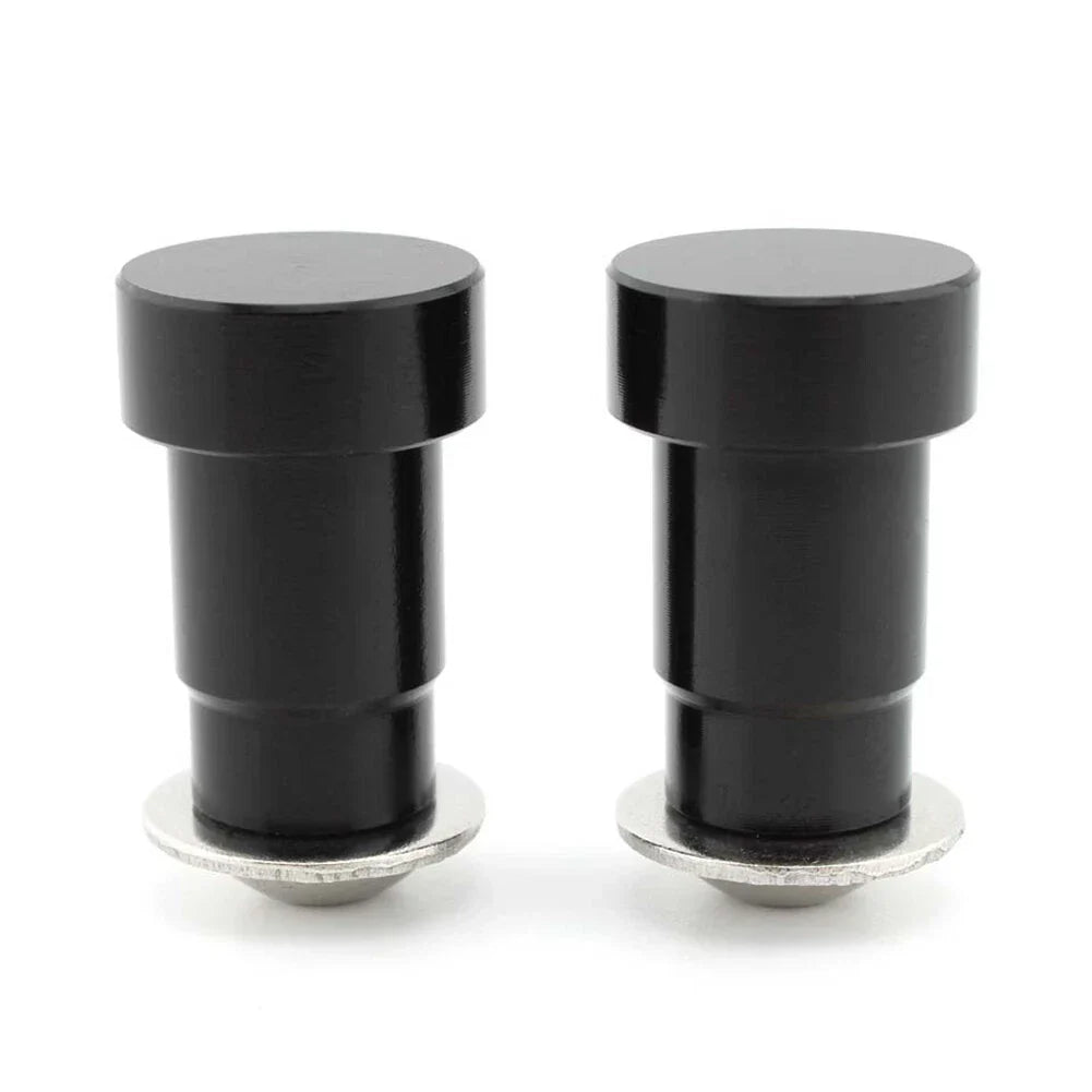 CNC Aluminum Black Mirror Hole Caps Covers for Thruxton