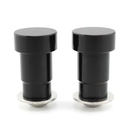 CNC Aluminum Black Mirror Hole Caps Covers for Thruxton