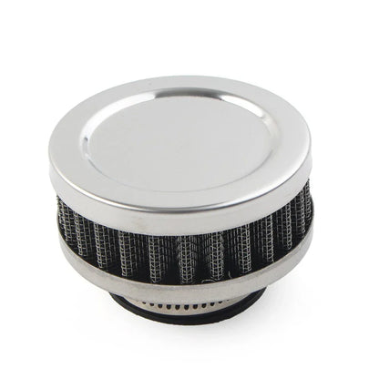 38mm Stainless Steel Air Intake Filter Cleaner w/ Clamp for Motorcycle Scooter