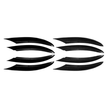 4x Front Fog Light Trim for Mercedes Benz C-Class C200 C260 W205 (2019-2023)