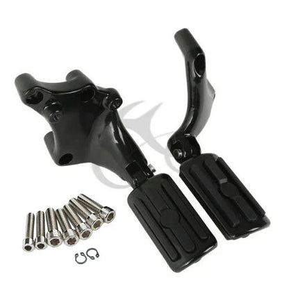 Black Rear Footpeg Mount Bracket for Harley Sportster (2014-2022)