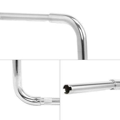 14" Chrome Rise 1.25" Ape Hanger Handlebar for Harley Sportster XL883 XL1200