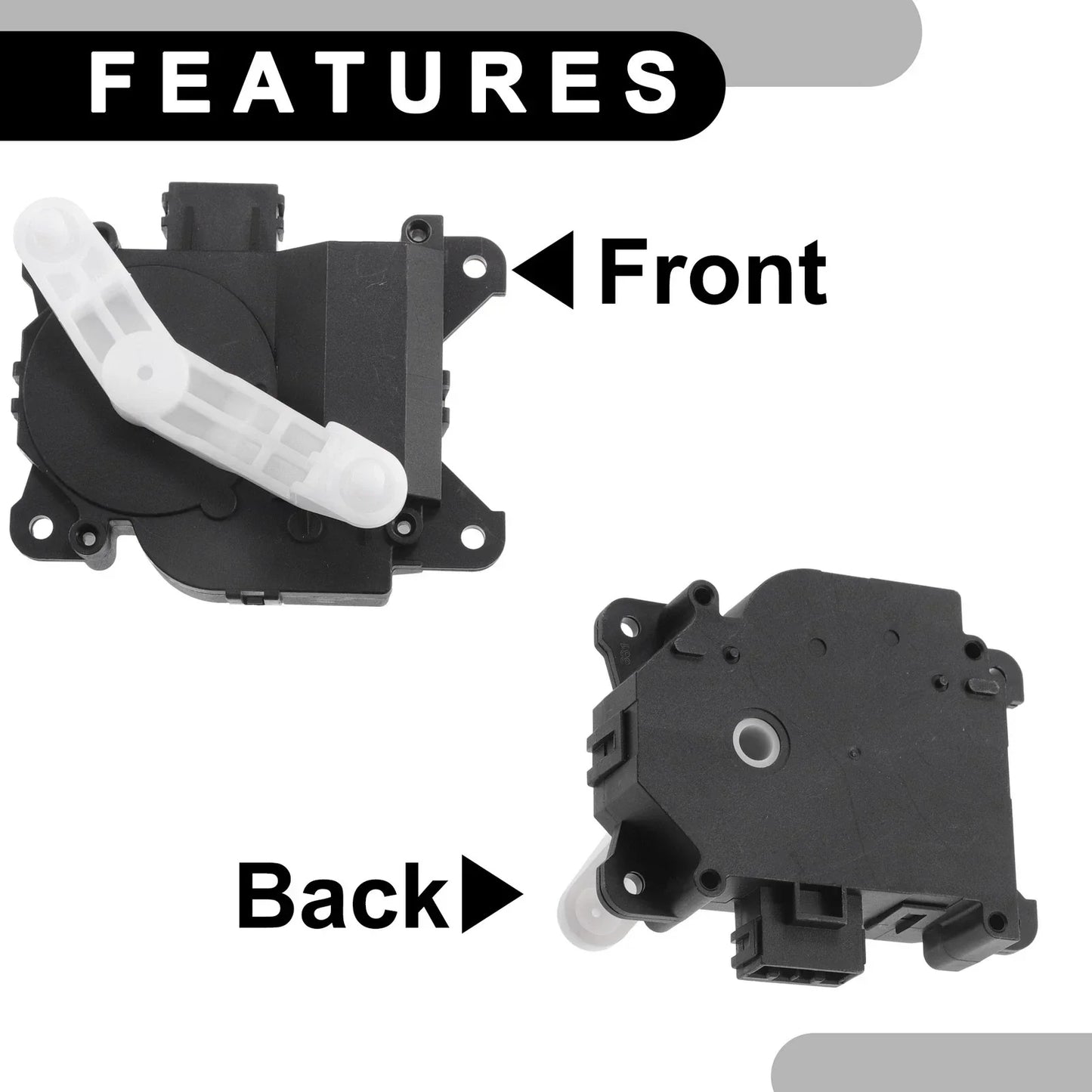 2 x No.79160SDAA01 HVAC Heater Blend Door Actuator for Honda Accord (2003-2007)