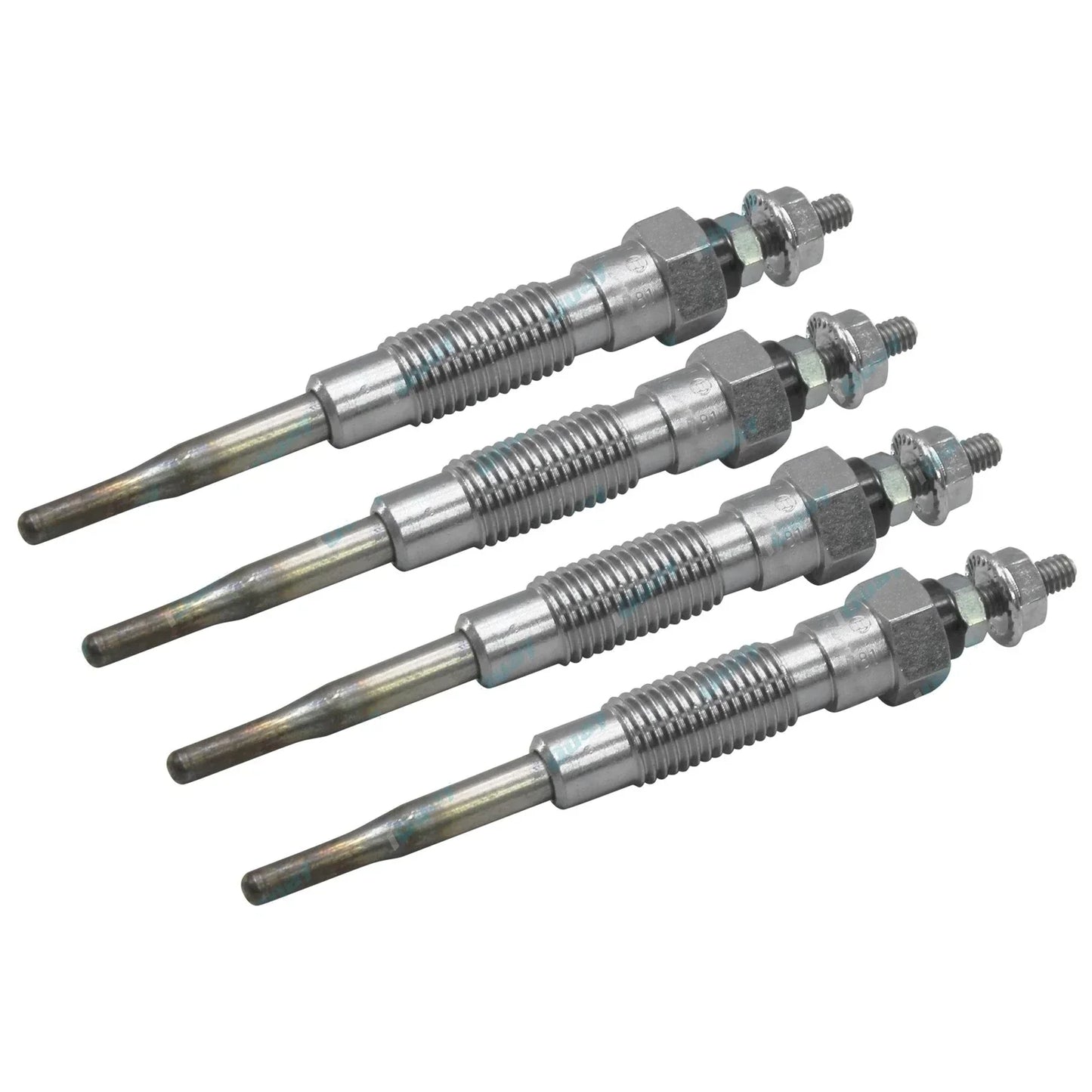 Set of 4 Glow Plugs for Landcruiser Bundera LJ70 2.4L Diesel (85-92)
