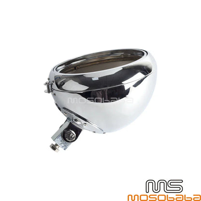 7'' Motorcycle Headlight Chrome Housing for Harley Softail (1986-2014)
