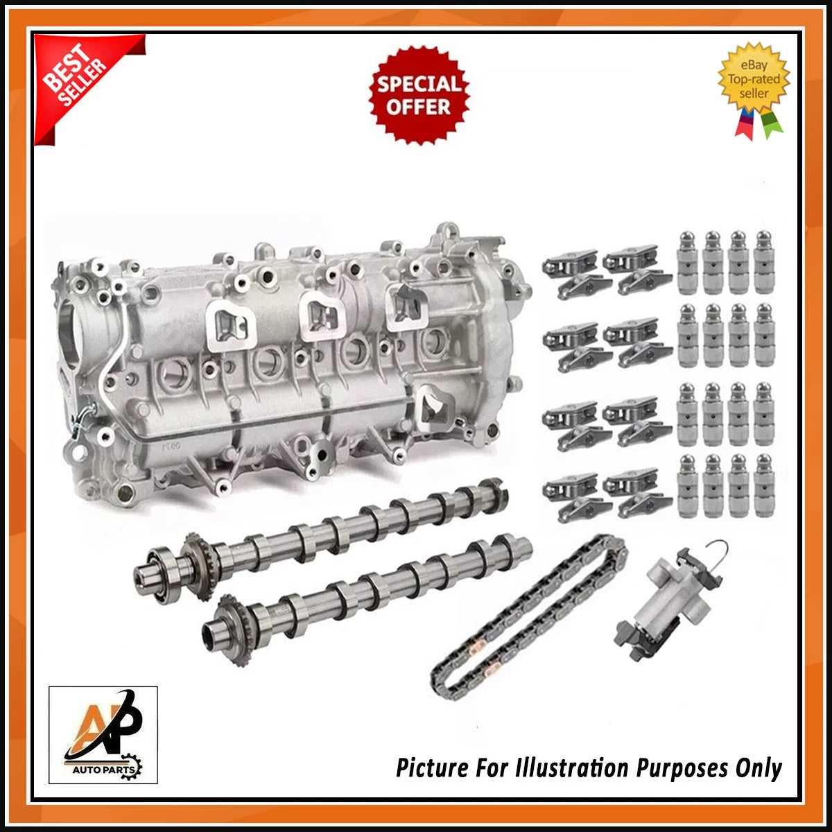 Camshaft Kit Replacement for Peugeot Citroen Ford 1.5 BlueHDi DV5R (2011–2018)
