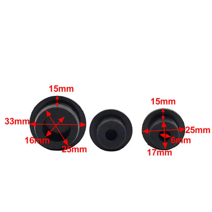 3 x Tailgate Plug Set for Jeep Wrangler JK JKU (2007-2017)