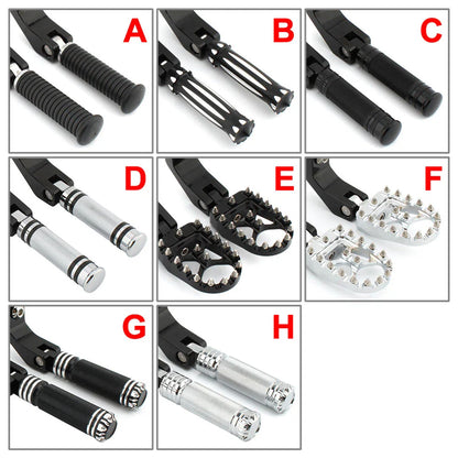 Rear Foot Rests Pegs for BMW R18 (2020-2023)