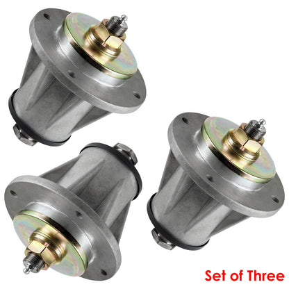 3x Complete Spindle Assembly for Husqvarna LZ 25 Mower (2009–2017)