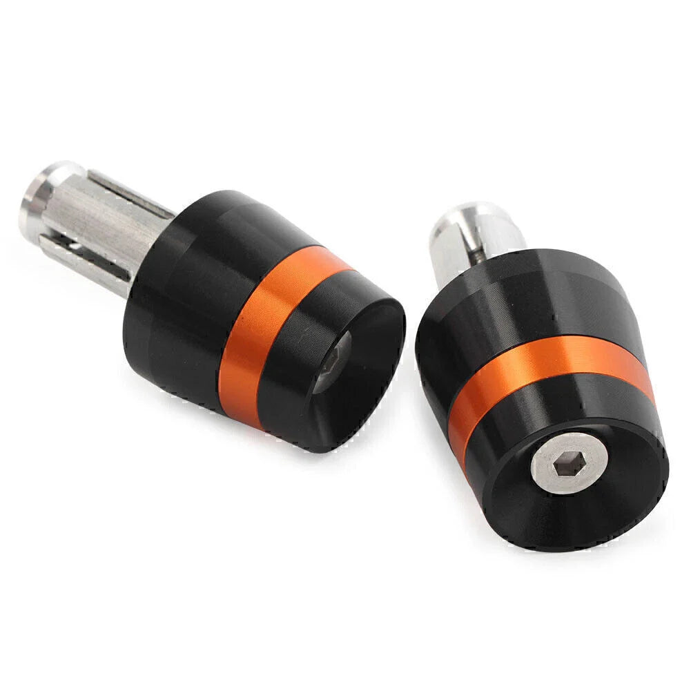 Handlebar Bar End Plugs for Honda CBR, CB, Yamaha YZ, YZF, Kawasaki