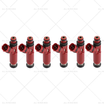 6 x Fuel Injectors for Mitsubishi Pajero NM 3.5 V6 (2000-2004)