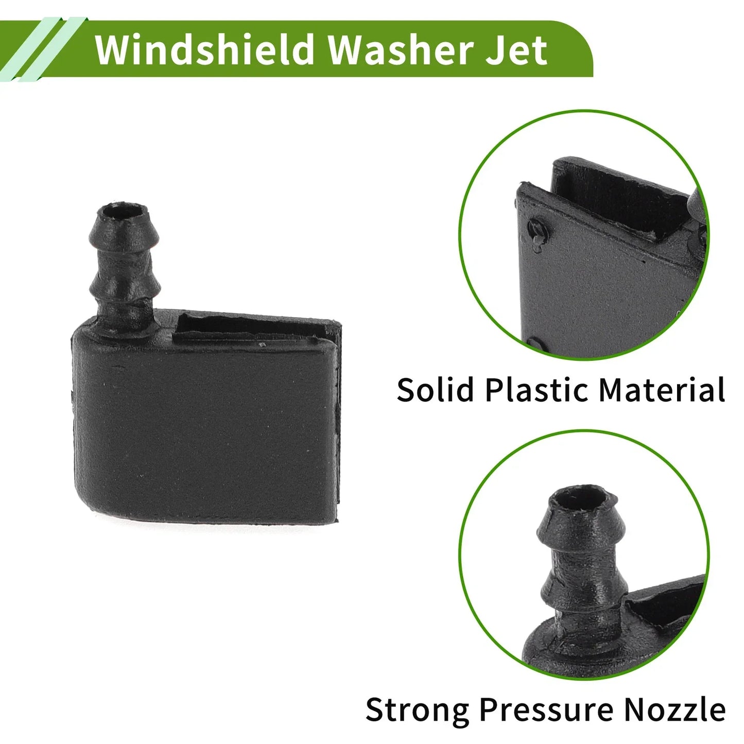 Washer Nozzle with Hose Connector for Mercedes-Benz (No.2E1955985)