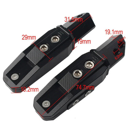 Rear Passenger Foot Pegs for Honda CBR600RR CBR600 F4/F4I (2003-2016)