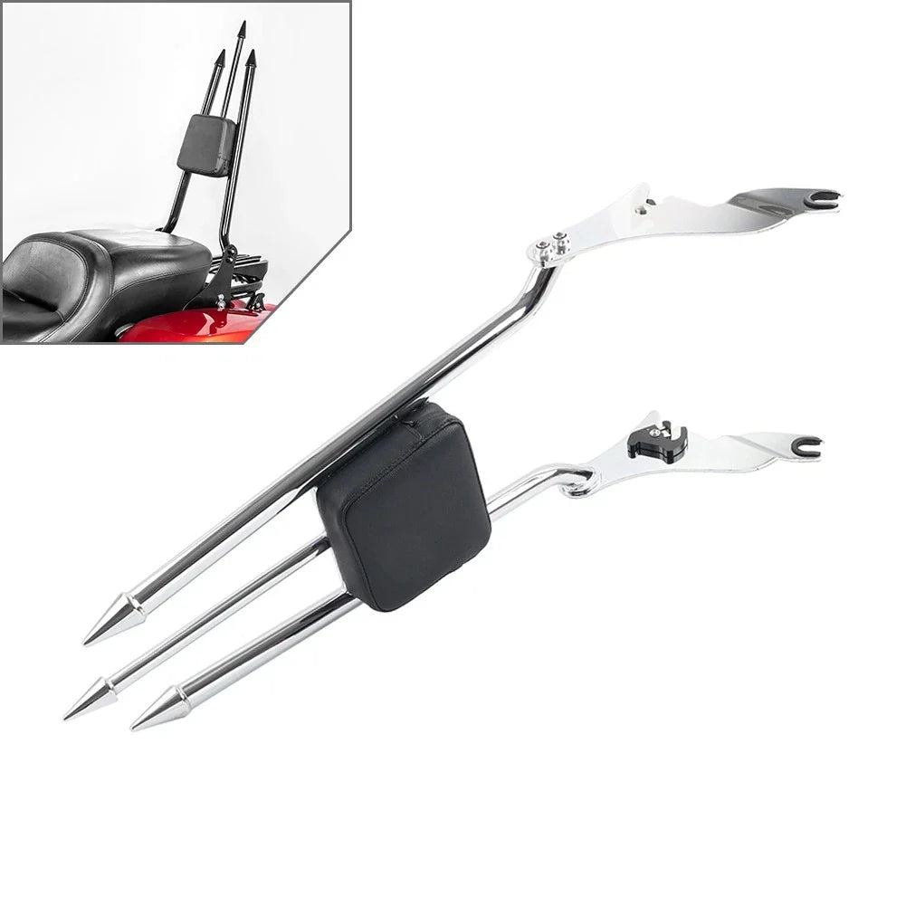 Passenger Backrest Sissy Bar for Harley Street Glide, Road King (2009-2025)