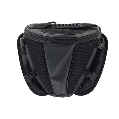 Universal Motorcycle Back Seat Carry Bag Luggage - Black