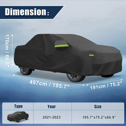 Outdoor Waterproof Truck Car Cover for Hyundai Santa Cruz (2021-2023)
