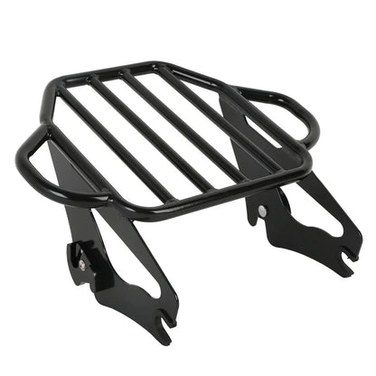 Black Detachable Luggage Rack for Harley Road King Electra Glide (2009 - 2024)