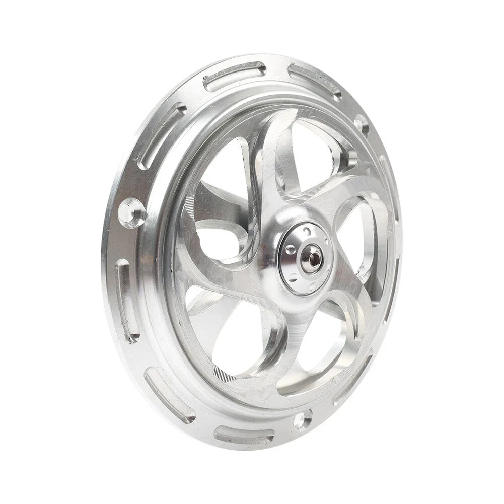 Silver Radiator Cooling Fan Cover for Vespa Sprint Primavera 150 (2013-2023)
