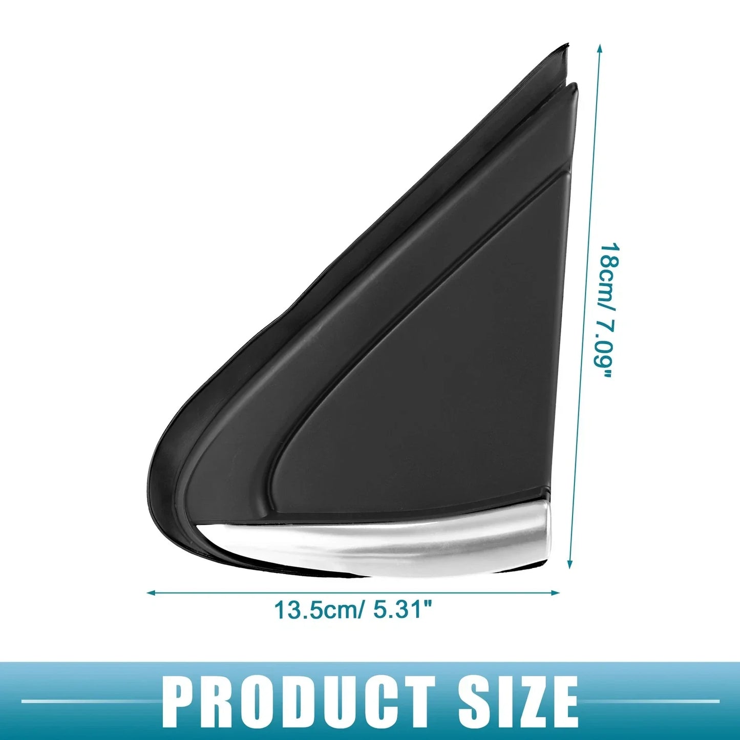 Front Left Car Mirror Corner Triangle Cover for Chevrolet ( Specified)