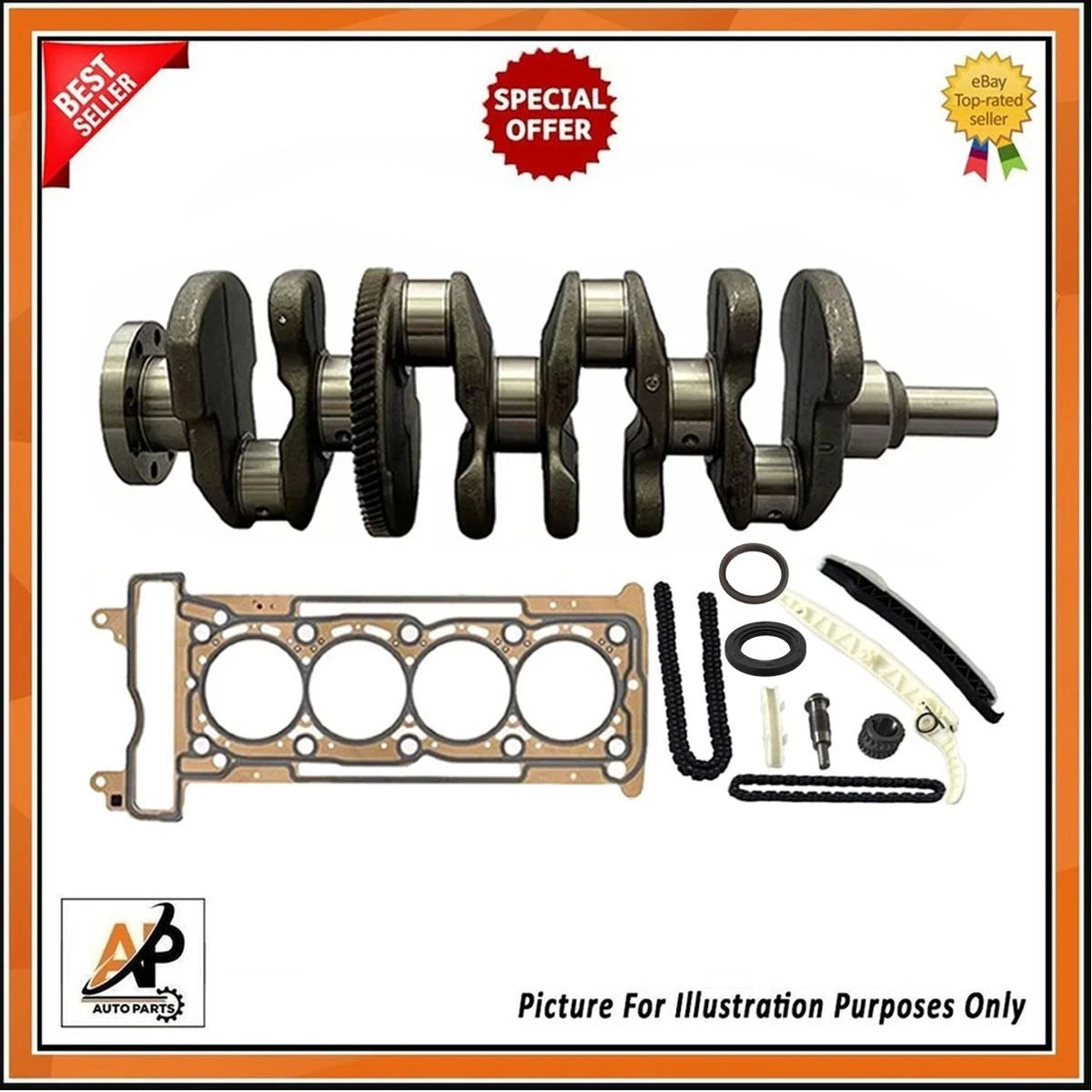 Crankshaft Rebuild Kit for Mercedes Benz GLB E Class (2.0L) (2019–2024)