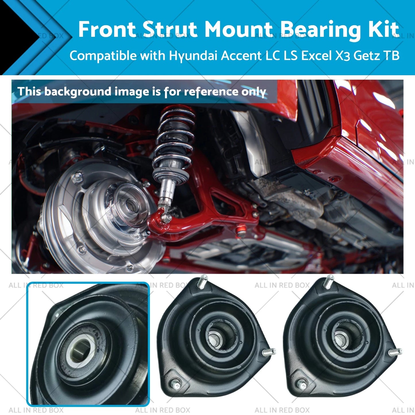 Strut Mount Bearing Kit for Hyundai Accent LC LS Excel (2000-2006)