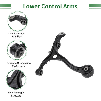 4pcs Front Suspension Kit Control Arm Ball Joints for Honda Accord (2003-2007)