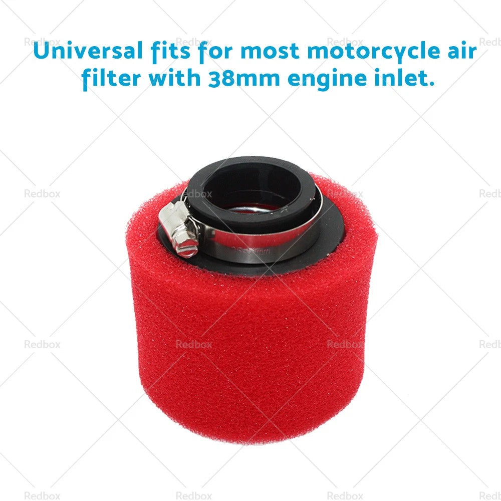 38mm Foam Pod Air Filter Cleaner for 125cc PIT PRO Quad Dirt Bike ATV