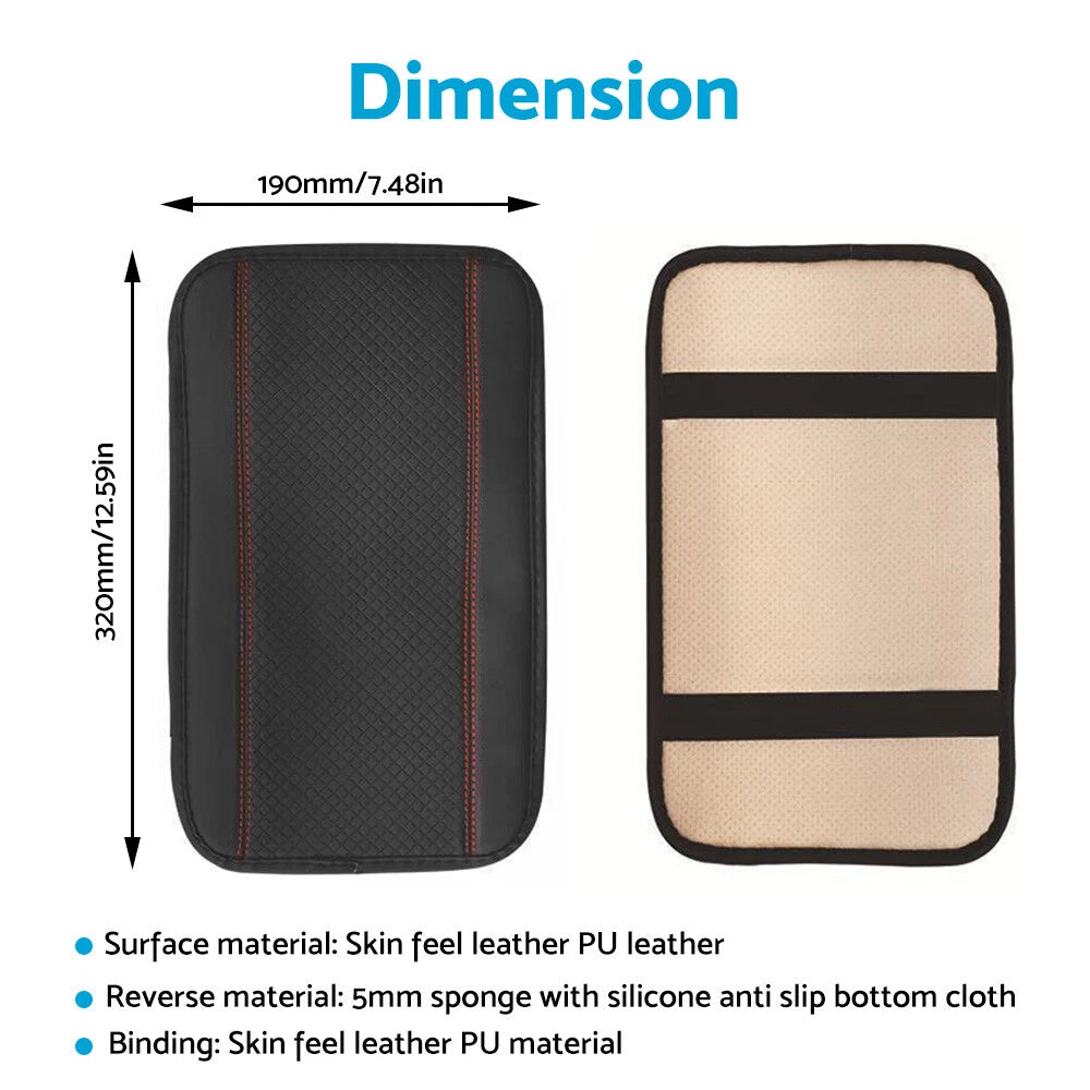 Universal Car Armrest Cushion Cover for Center Console - Protector Accessories