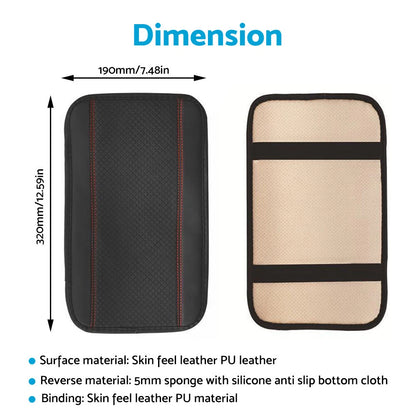 Universal Car Armrest Cushion Cover for Center Console - Protector Accessories