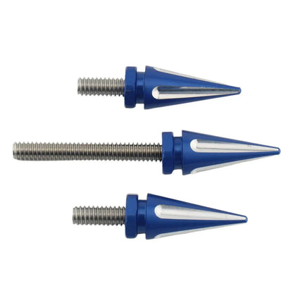 3 x Windshield Trim Screws for Harley Electra Glide 2014-2023 Blue