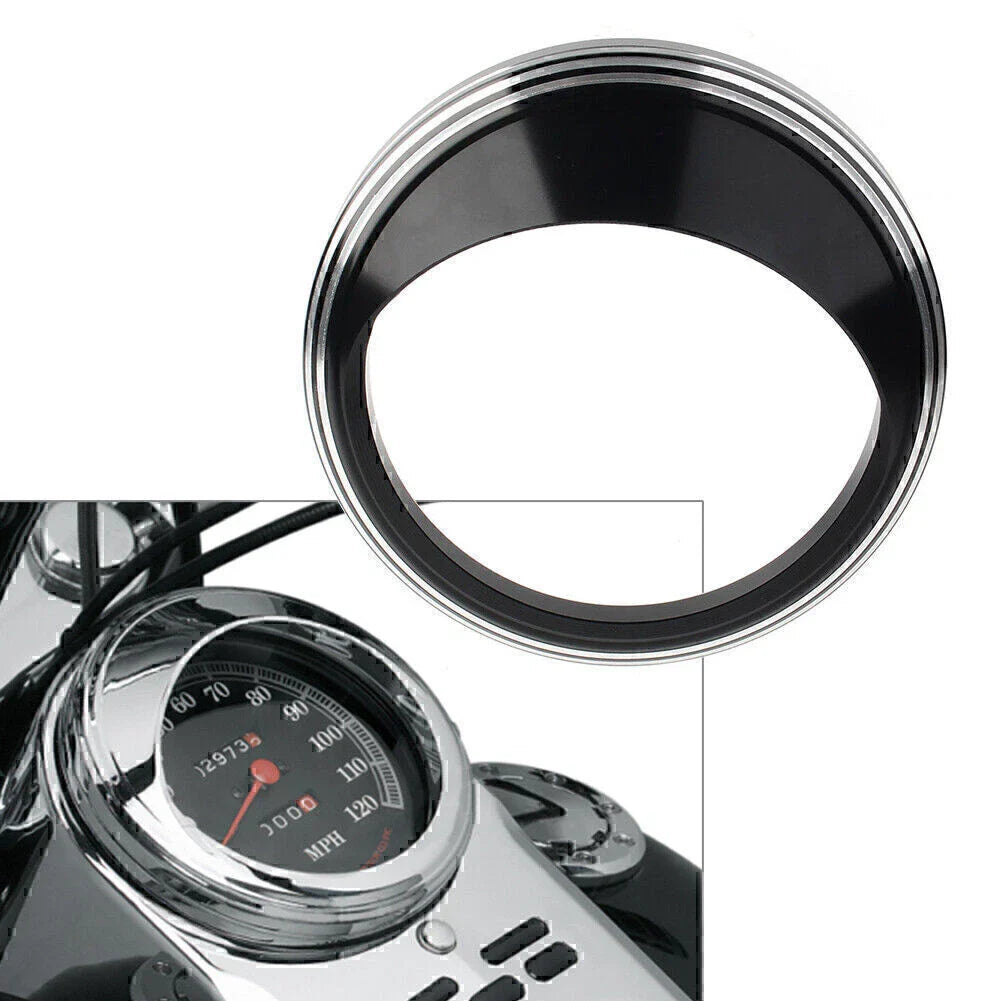 5" Speedometer Gauge Bezel Covers for Harley Road Glide Custom (2015-2023)